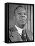 Portrait of A. Philip Randolph, the Head of Brotherhood of Sleeping Car Porters-null-Framed Stretched Canvas