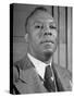 Portrait of A. Philip Randolph, the Head of Brotherhood of Sleeping Car Porters-null-Stretched Canvas