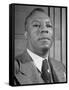 Portrait of A. Philip Randolph, the Head of Brotherhood of Sleeping Car Porters-null-Framed Stretched Canvas