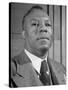 Portrait of A. Philip Randolph, the Head of Brotherhood of Sleeping Car Porters-null-Stretched Canvas