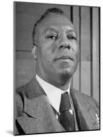 Portrait of A. Philip Randolph, the Head of Brotherhood of Sleeping Car Porters-null-Mounted Photographic Print