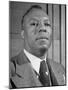 Portrait of A. Philip Randolph, the Head of Brotherhood of Sleeping Car Porters-null-Mounted Photographic Print