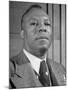 Portrait of A. Philip Randolph, the Head of Brotherhood of Sleeping Car Porters-null-Mounted Photographic Print