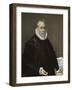 Portrait of a Physician, 1582-1585-El Greco-Framed Giclee Print