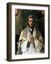 Portrait of a Pious Young Rabbi-Isidor Kaufmann-Framed Art Print