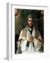 Portrait of a Pious Young Rabbi-Isidor Kaufmann-Framed Art Print