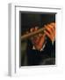 Portrait of a Player with Flute (The Flute Player)-null-Framed Giclee Print