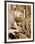 Portrait of a Powerhouse Mechanic, C.1924-Lewis Wickes Hine-Framed Photographic Print