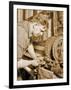 Portrait of a Powerhouse Mechanic, C.1924-Lewis Wickes Hine-Framed Photographic Print