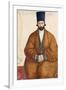 Portrait of a Qajar Noble, C.1864-5-null-Framed Premium Giclee Print