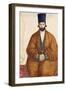 Portrait of a Qajar Noble, C.1864-5-null-Framed Giclee Print