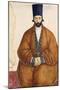 Portrait of a Qajar Noble, C.1864-5-null-Mounted Giclee Print