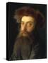 Portrait of a Rabbi-Isidor Kaufmann-Stretched Canvas