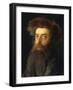 Portrait of a Rabbi-Isidor Kaufmann-Framed Giclee Print