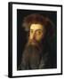 Portrait of a Rabbi-Isidor Kaufmann-Framed Giclee Print