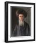 Portrait of a Rabbi-Isidor Kaufmann-Framed Art Print