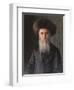 Portrait of a Rabbi-Isidor Kaufmann-Framed Art Print