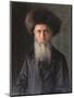 Portrait of a Rabbi-Isidor Kaufmann-Mounted Art Print