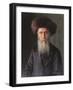 Portrait of a Rabbi-Isidor Kaufmann-Framed Art Print