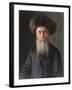 Portrait of a Rabbi-Isidor Kaufmann-Framed Art Print