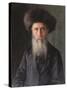 Portrait of a Rabbi-Isidor Kaufmann-Stretched Canvas