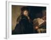 Portrait of a rabbi-Rembrandt Rembrandt-Framed Giclee Print