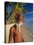 Portrait of a Rasta Man at Pigeon Point, Tobago, Trinidad and Tobago, West Indies, Caribbean-Gavin Hellier-Stretched Canvas