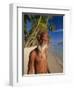 Portrait of a Rasta Man at Pigeon Point, Tobago, Trinidad and Tobago, West Indies, Caribbean-Gavin Hellier-Framed Photographic Print