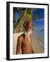 Portrait of a Rasta Man at Pigeon Point, Tobago, Trinidad and Tobago, West Indies, Caribbean-Gavin Hellier-Framed Photographic Print