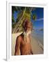 Portrait of a Rasta Man at Pigeon Point, Tobago, Trinidad and Tobago, West Indies, Caribbean-Gavin Hellier-Framed Photographic Print