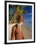 Portrait of a Rasta Man at Pigeon Point, Tobago, Trinidad and Tobago, West Indies, Caribbean-Gavin Hellier-Framed Photographic Print