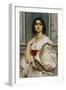 Portrait of a Roman Lady (La Nanna), 1859 (Oil on Canvas)-Frederic Leighton-Framed Giclee Print