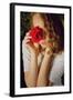 Portrait of a Rose-Michalina Wozniak-Framed Photographic Print