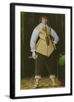 Portrait of a Royalist Cavalry Officer, C.1640-null-Framed Giclee Print