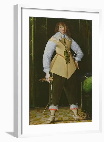 Portrait of a Royalist Cavalry Officer, C.1640-null-Framed Giclee Print