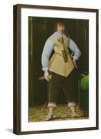 Portrait of a Royalist Cavalry Officer, C.1640-null-Framed Giclee Print