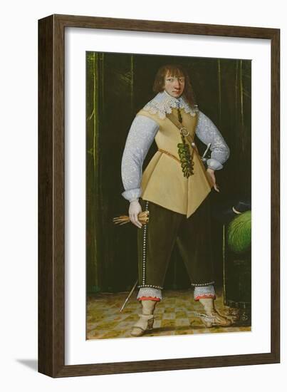 Portrait of a Royalist Cavalry Officer, C.1640-null-Framed Giclee Print