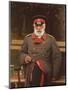 Portrait of a Russian General Seated on a Bench, 1882-Ivan Nikolaevich Kramskoi-Mounted Giclee Print