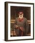 Portrait of a Russian General Seated on a Bench, 1882-Ivan Nikolaevich Kramskoi-Framed Giclee Print