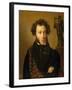 Portrait of A. S. Pushkin-Orest Adamovich Kiprensky-Framed Giclee Print