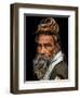 Portrait of a Sadhu...-Rakesh J.V-Framed Photographic Print