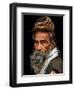 Portrait of a Sadhu...-Rakesh J.V-Framed Photographic Print