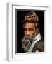 Portrait of a Sadhu...-Rakesh J.V-Framed Premium Photographic Print