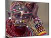 Portrait of a Samburu Maiden-null-Mounted Photographic Print