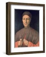 Portrait of a Scholar, C1450-1507-Giovanni Bellini-Framed Giclee Print