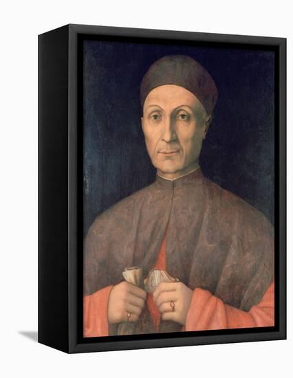 Portrait of a Scholar, C1450-1507-Giovanni Bellini-Framed Stretched Canvas