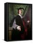 Portrait of a Scholar-George Knapton-Framed Stretched Canvas