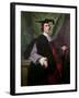 Portrait of a Scholar-George Knapton-Framed Giclee Print