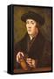 Portrait of a Scholar-Jan Gossaert-Framed Stretched Canvas