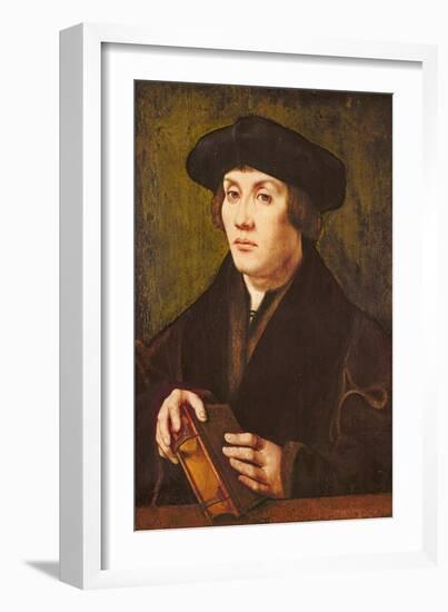 Portrait of a Scholar-Jan Gossaert-Framed Giclee Print